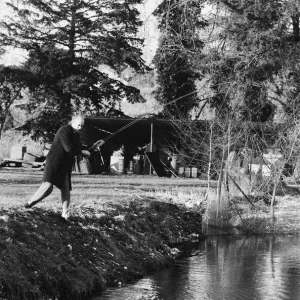 James Pettigrew, trout farming at Avington Trout Farm, in Itchen Abbas James Pettigrew, trout farming at Avington Trout Farm, in Itchen Abbas