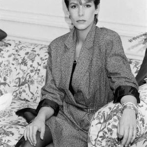 Jamie Lee Curtis, actor, pictured at Claridges Hotel in London