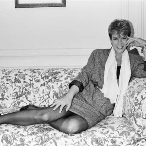 Jamie Lee Curtis, actor, pictured at Claridges Hotel in London