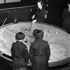 RAF Sutton Hull AOC Visit Print Jan 1955