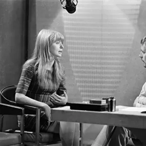 Jane Asher on the Simon Dee Television "Dee Time"