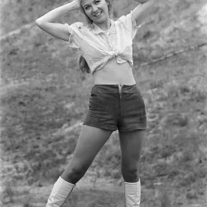 Jane Bell, model aged 22 years old, from Liverpool, 21st May 1971 Jane Bell, model aged 22 years old, from Liverpool, 21st May 1971