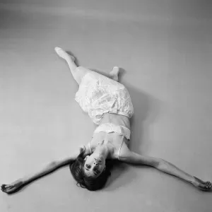 Jane Birkin, Actress and Model, models for The Sun Womens Page, Studio Pix, London