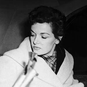 Jane Russel American actress October 1954