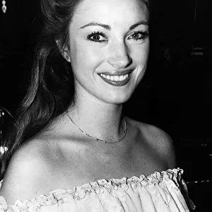 Jane Seymour actress at Royal Premiere of film The Four Feathers in which she starred