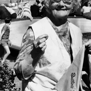Janet Robinson 77, from Toronto, Canada, enjoys her annual trip to Butlins in Ayr Janet Robinson 77, from Toronto, Canada, enjoys her annual trip to Butlins in Ayr
