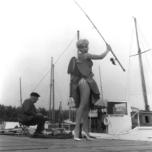 Janette Scott in Cannes, 1963 Print (00517) Janette Scott in Cannes, 1963 Print (00517)