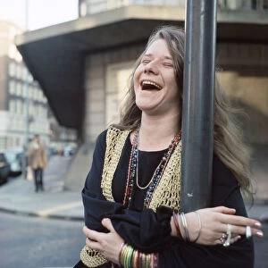 Janis Joplin in London. April 1969