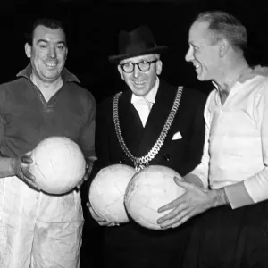 January 24, 1950. The Liverpool Echo Reunion of Everton and Liverpool Stalwarts