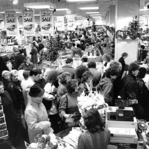 The January sales have come early, shoppers on Boxing Day in Lewis The January sales have come early, shoppers on Boxing Day in Lewis