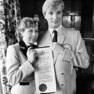 Jayne Torvill and Christopher Dean receive the Freedom of the City of Nottingham Print Jayne Torvill and Christopher Dean receive the Freedom of the City of Nottingham Print