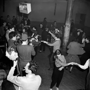 Vintage Print: 1950s Jazz Club Night