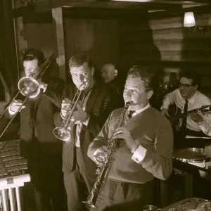 Jazz Club November 1962 Springfield Jazz Club Earlsfield near Tooting Jazz Club November 1962 Springfield Jazz Club Earlsfield near Tooting