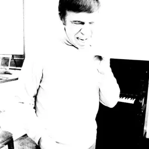 Jazz Drummer Buddy Rich before his appearance at Newcastles City Hall 14 / 11 / 70