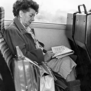 Jean Alexander, Hilda Ogden of Coronation St. commutes between her home town of Southport Jean Alexander, Hilda Ogden of Coronation St. commutes between her home town of Southport