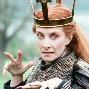 Jean Marsh as Morgaine, Battlefield Print, 16th May 1989 Jean Marsh as Morgaine, Battlefield Print, 16th May 1989