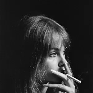Jean Shrimpton, model and actor, pictured during the press announcement of "