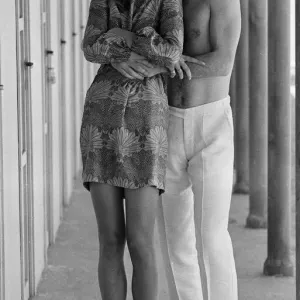 Jean Shrimpton and Terence Stamp in Italy. August 1966 Jean Shrimpton and Terence Stamp in Italy. August 1966