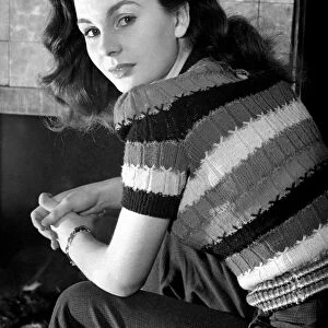 Jean Simmons Young Film Actress. January 1946 O6028-004