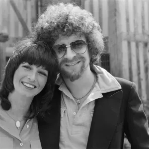 Jeff Lynne Print: A 1979 photograph of Jeff Lynne with his fiancée Jeff Lynne Print: A 1979 photograph of Jeff Lynne with his fiancée