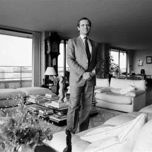 Jeffrey Archer in the living area of his sumptuous penthouse flat overlooking the Thames Jeffrey Archer in the living area of his sumptuous penthouse flat overlooking the Thames