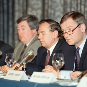 Jeffrey Archer, pictured at a press event for the charity the Simple Truth
