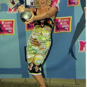 Jenny McCarthy actress October 1998 anouncing nominees for MTV Europe awards Jenny McCarthy actress October 1998 anouncing nominees for MTV Europe awards