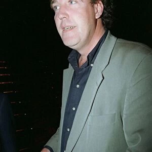 Jeremy Clarkson TV Presenter September 98 Arriving at the Lyceum theatre in london
