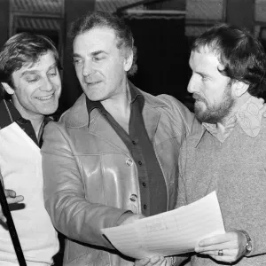 Jerry Stevens and Ernest Maxin at Lennie and Jerrys 1979 Rehearsals Print Jerry Stevens and Ernest Maxin at Lennie and Jerrys 1979 Rehearsals Print