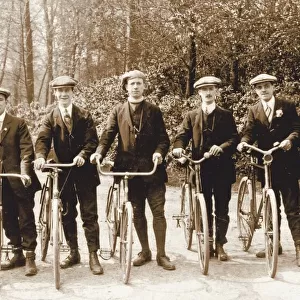 Jesmond Dene Cycle Club in 1912
