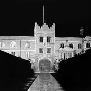 Jesus College, Cambridge Cambridgeshire. Circa June 1953