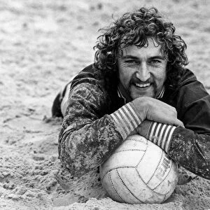 Jim Cannon of Crystal Palace in relaxed mood dring a team training session