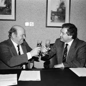 Jim Gregory Announces QPR Fulham Merger Print 23rd Feb 1987
