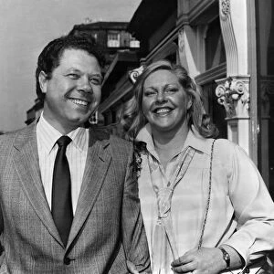 Jim Sillars jokes with his wife Margo MacDonald "that she should move to the office
