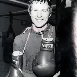 Jim Watt MBE Training Print - Circa 1981 Jim Watt MBE Training Print - Circa 1981
