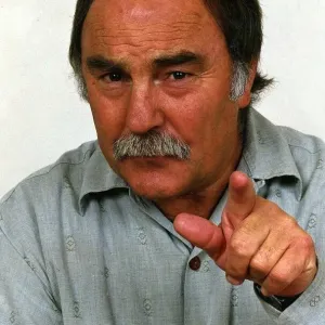 Jimmy Greaves former England footballer now football commentator and TV presenter 1991