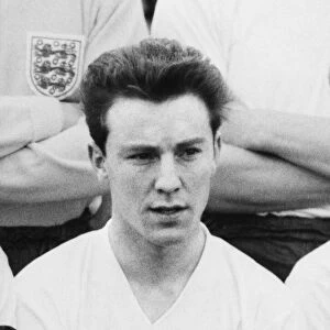 Jimmy Greaves with England under-23 s. Greaves scored 13 goals in 12 England