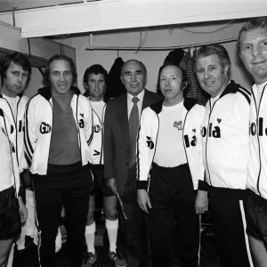 Jimmy Greaves Junio 1977 Comemoración de la Copa del Mundo de 1966 Jimmy Greaves Junio 1977 Comemoración de la Copa del Mundo de 1966