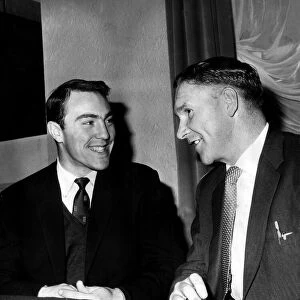 Jimmy Greaves and Bill Nicholson December 1961 Spurs player