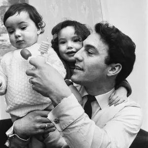 Jimmy Greaves with his son Danny and daughter Mitzi. 2nd February 1964 Jimmy Greaves with his son Danny and daughter Mitzi. 2nd February 1964