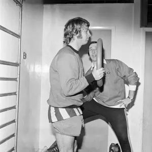 Jimmy Headridge, Trainer, Middlesbrough Football Club at Ayresome Park, April 1974 Jimmy Headridge, Trainer, Middlesbrough Football Club at Ayresome Park, April 1974