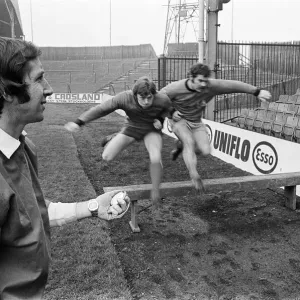 Jimmy Headridge, Trainer, Middlesbrough Football Club at Ayresome Park, April 1974 Jimmy Headridge, Trainer, Middlesbrough Football Club at Ayresome Park, April 1974