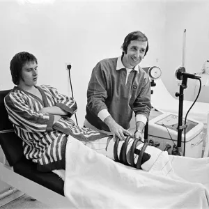 Jimmy Headridge, Trainer, Middlesbrough Football Club at Ayresome Park, April 1974 Jimmy Headridge, Trainer, Middlesbrough Football Club at Ayresome Park, April 1974