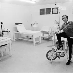 Jimmy Headridge, Trainer, Middlesbrough Football Club at Ayresome Park, April 1974 Jimmy Headridge, Trainer, Middlesbrough Football Club at Ayresome Park, April 1974