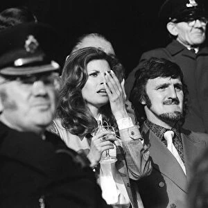 JIMMY HILL AND RAQUEL WELCH November 1972