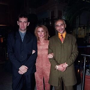 Jimmy Nail Actor / Singer November 98 Arriving at music awards with Meg Mathews