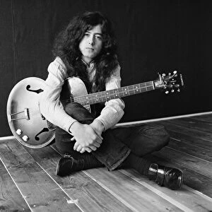 Jimmy Page, English musician, songwriter, and record producer who achieved international