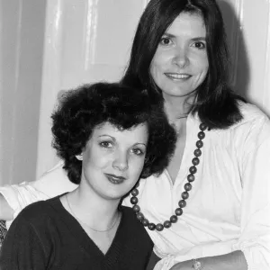 Joan Bakewell and daughter Harriet at home in London, 1975 Print Joan Bakewell and daughter Harriet at home in London, 1975 Print
