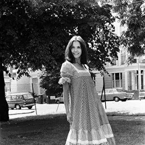 Joan Bakewell in London. 23rd June 1973