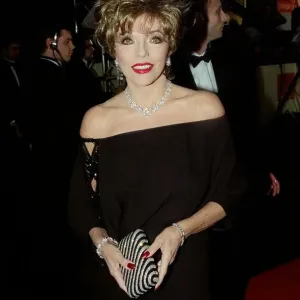 Joan Collins Actress April 98 Arriving for the BAFT Aawards Joan Collins Actress April 98 Arriving for the BAFT Aawards